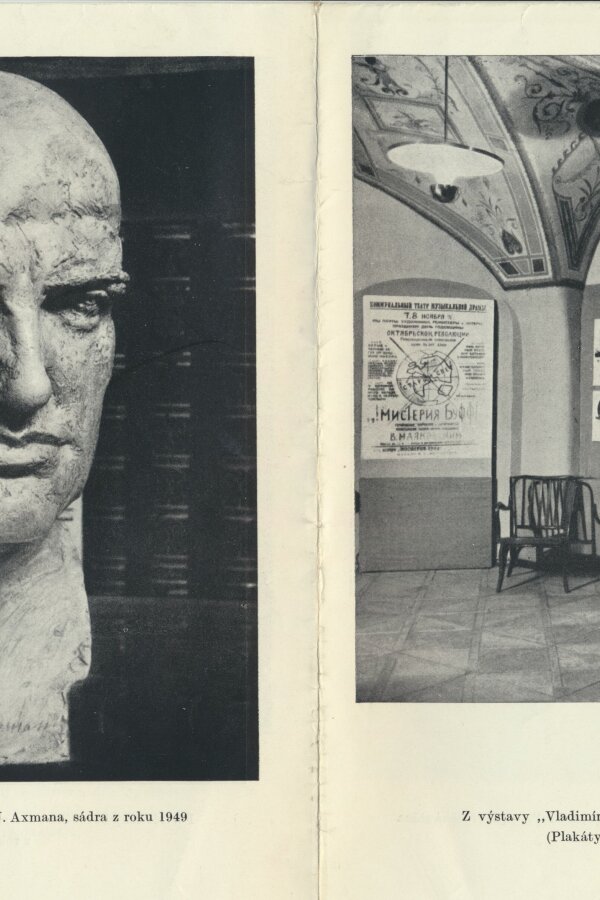 reprodukce z pražské výstavy –  Galerie Československého spisovatele, duben–červen 1950